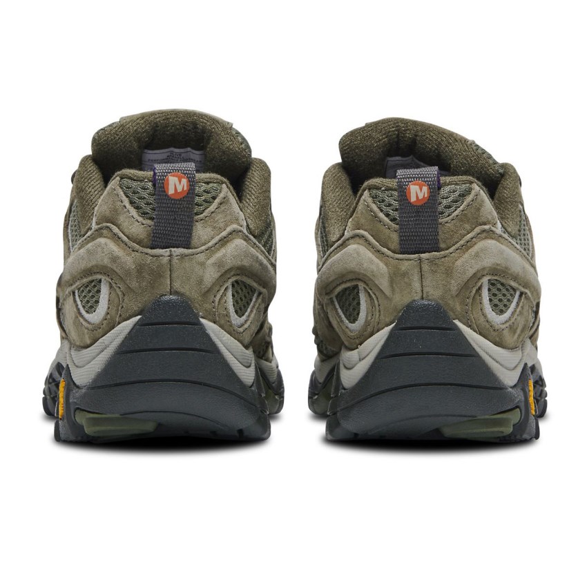 Chaussures Randonnée Merrell Moab 2 Ventilator Vert Olive Femme | V.Q.OZID